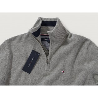 Tommy Hilfiger Sweter Meski na zamek - Half Zip
